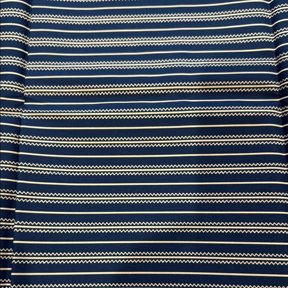 Blue and White Striped Fabric - 2 yards Daisy’s blue work - Picture 3 of 3